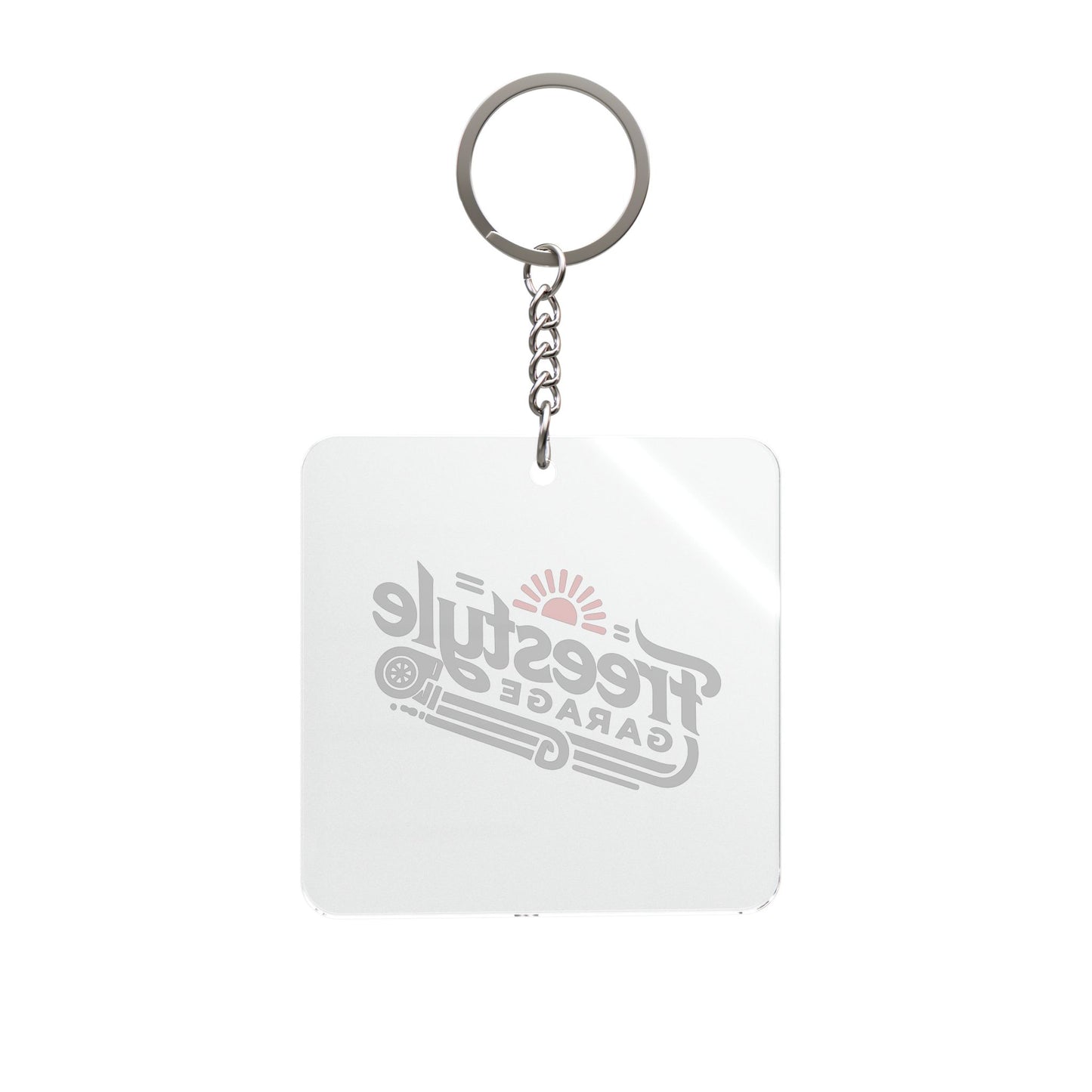 Freestyle Garage Logo Keychain