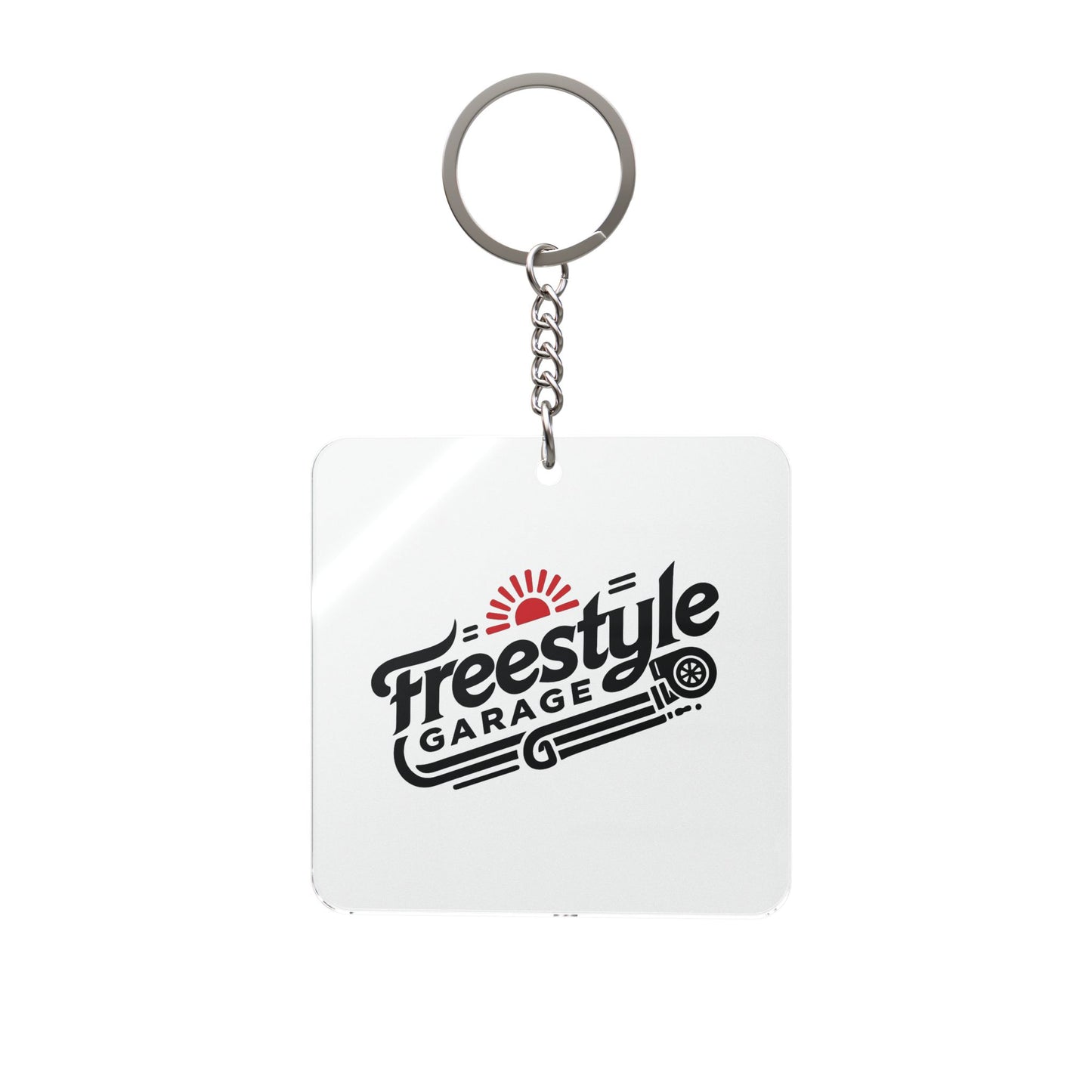 Freestyle Garage Logo Keychain