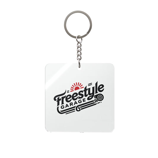 Freestyle Garage Logo Keychain